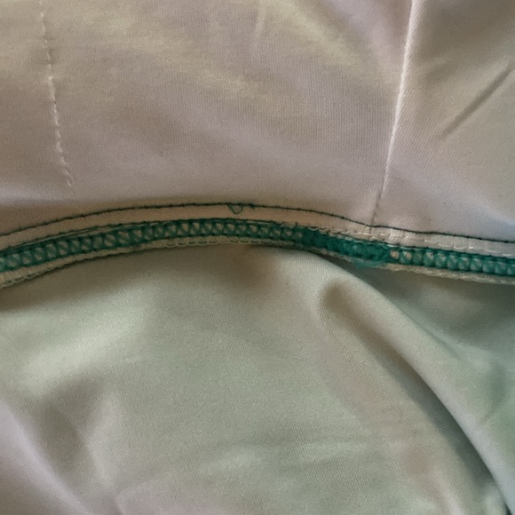 Swim suit. NWT lovely “Cupshe “ turquoise/white with ruffles at neck and back - Picture 12 of 16